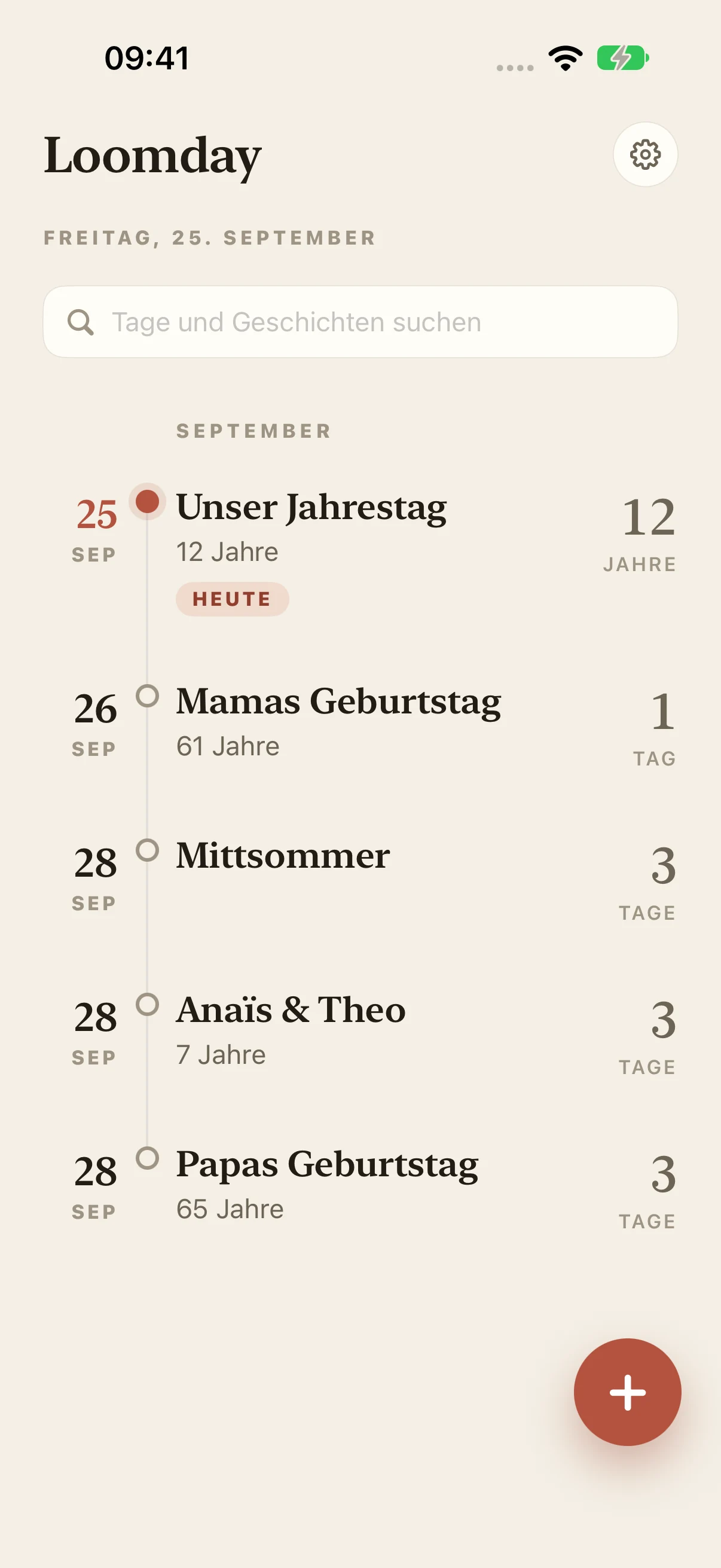 Geburtstagskalender Kostenlos Mit Erinnerung — Loomday