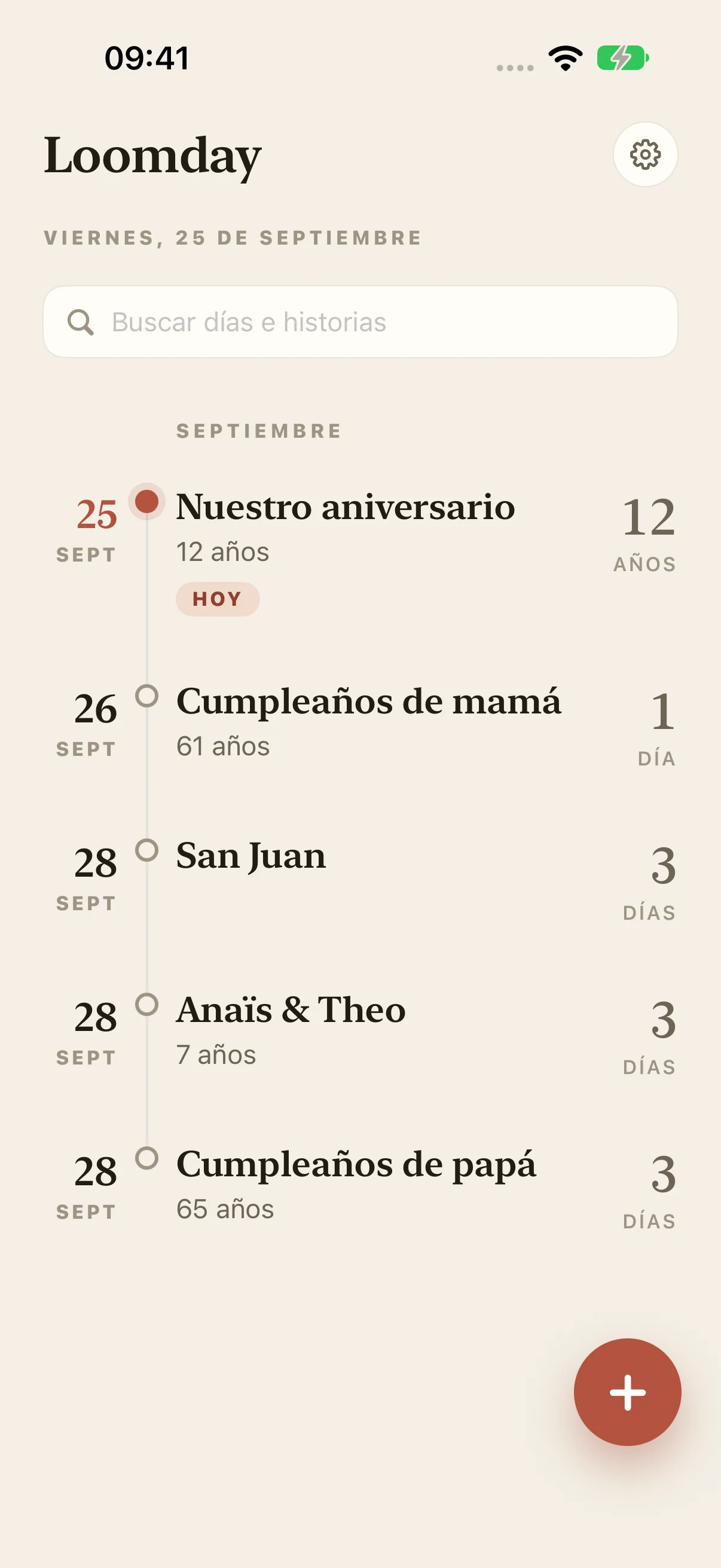 Recordatorio Cumpleaños Gratis Y Calendario — Loomday