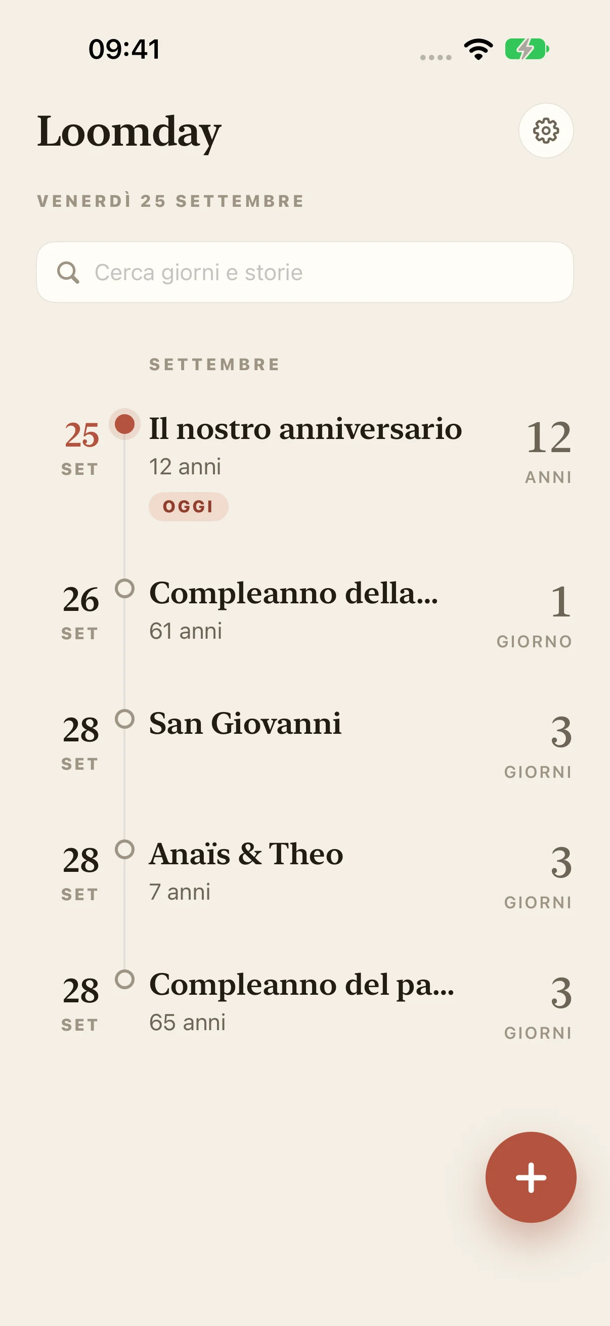 Compleanno Promemoria E Calendario — Loomday
